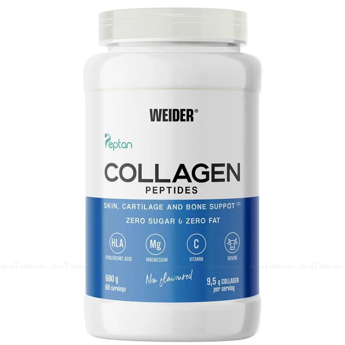 Weider Collagen Powder with Hyaluronic Acid, Magnesium and Vitamin C 680gm - Image 1