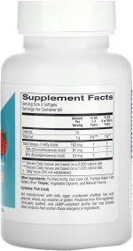 California Gold Nutrition Children's DHA Chewable, Wild Arctic Cod, 180 Fish Gelatin Softgels - Image 2