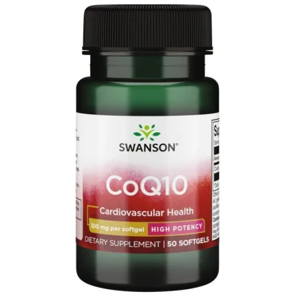 Swanson CoQ10 100mg 50 softgels