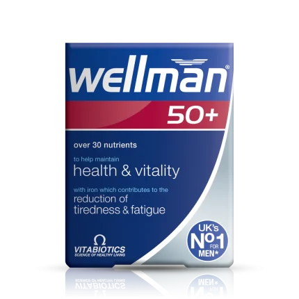 Vitabiotics Wellman 50+ 30tab