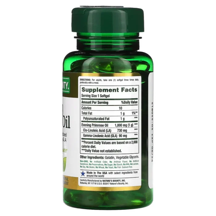 Natures bounty Evening Primrose Oil - Image 2