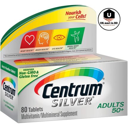 Centrum Silver Adult Multivitamin Supplement 50+ ; 80 tablet