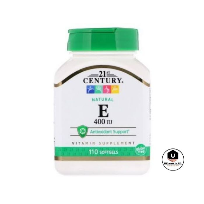 21st Century Vitamin E 400 IU, 110 Softgels - Image 1