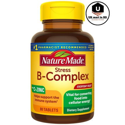 Nature Made Stress B-Complex with Vitamin C and Zinc Tablets 80tab