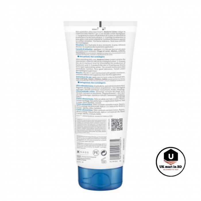 Bioderma Atoderm Fragrance Free Ultra Nourishing Cream 200ml - Image 2