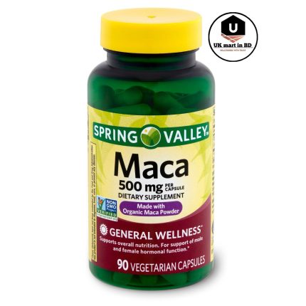 Spring Valley Maca Dietary Supplement 500 mg 90 count