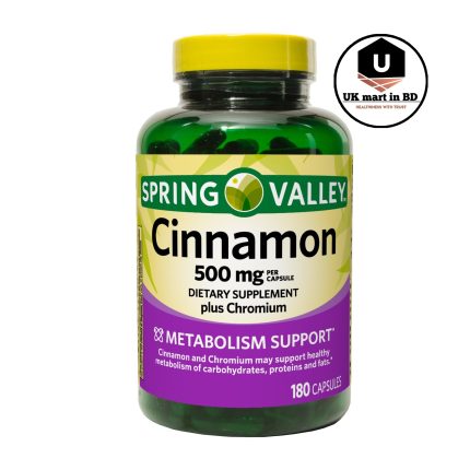 Spring Valley Cinnamon Plus Chromium 500 mg 180capsule