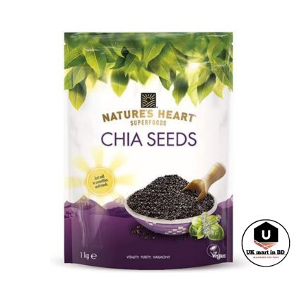 Nature's Heart chia seeds 1 kg new pack
