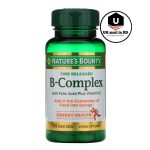 Nature's Bounty B-Complex Time Released 125 Coated Tablets
