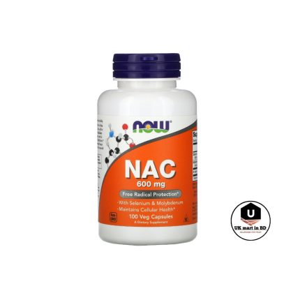 NOW Foods NAC 600 mg 100 Veg Capsules