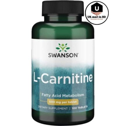 Swanson L Carnitine 500mg 100tab