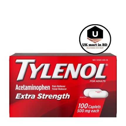 Tylenol Extra strength 500mg 100tab