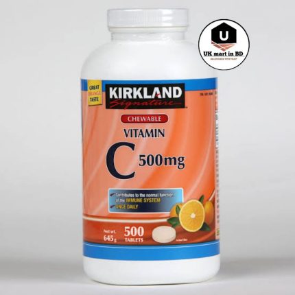 Kirkland Vitamin C 500mg 500tablet chewable
