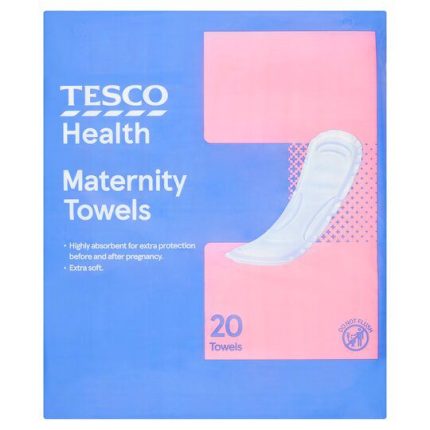 Tesco Maternity Towel 20 Pack