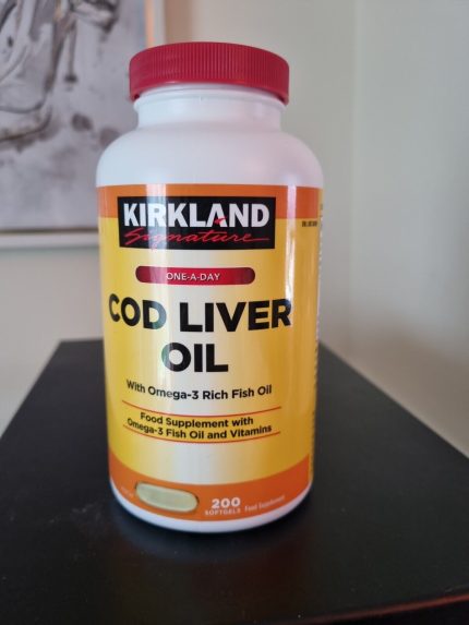 Kirkland Cod liver oil 200 capsules