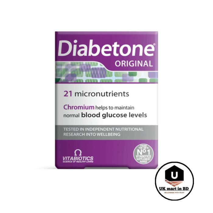 Vitabiotics Diabetone Original 30 Tablets - Image 1