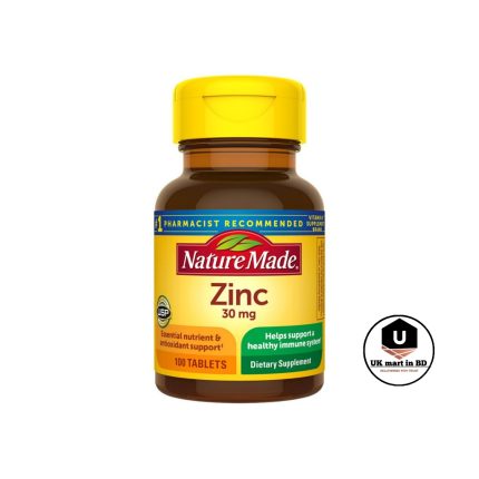 Nature Made Zinc 30 mg 100 Tablets