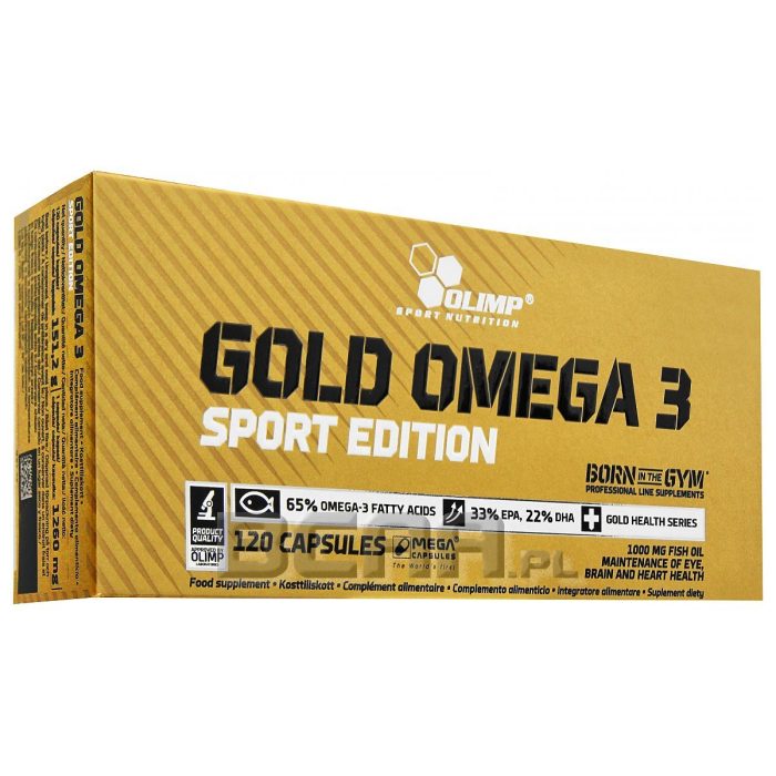 Olimp Gold Omega 3 Sports edition 120 capsules - Image 1